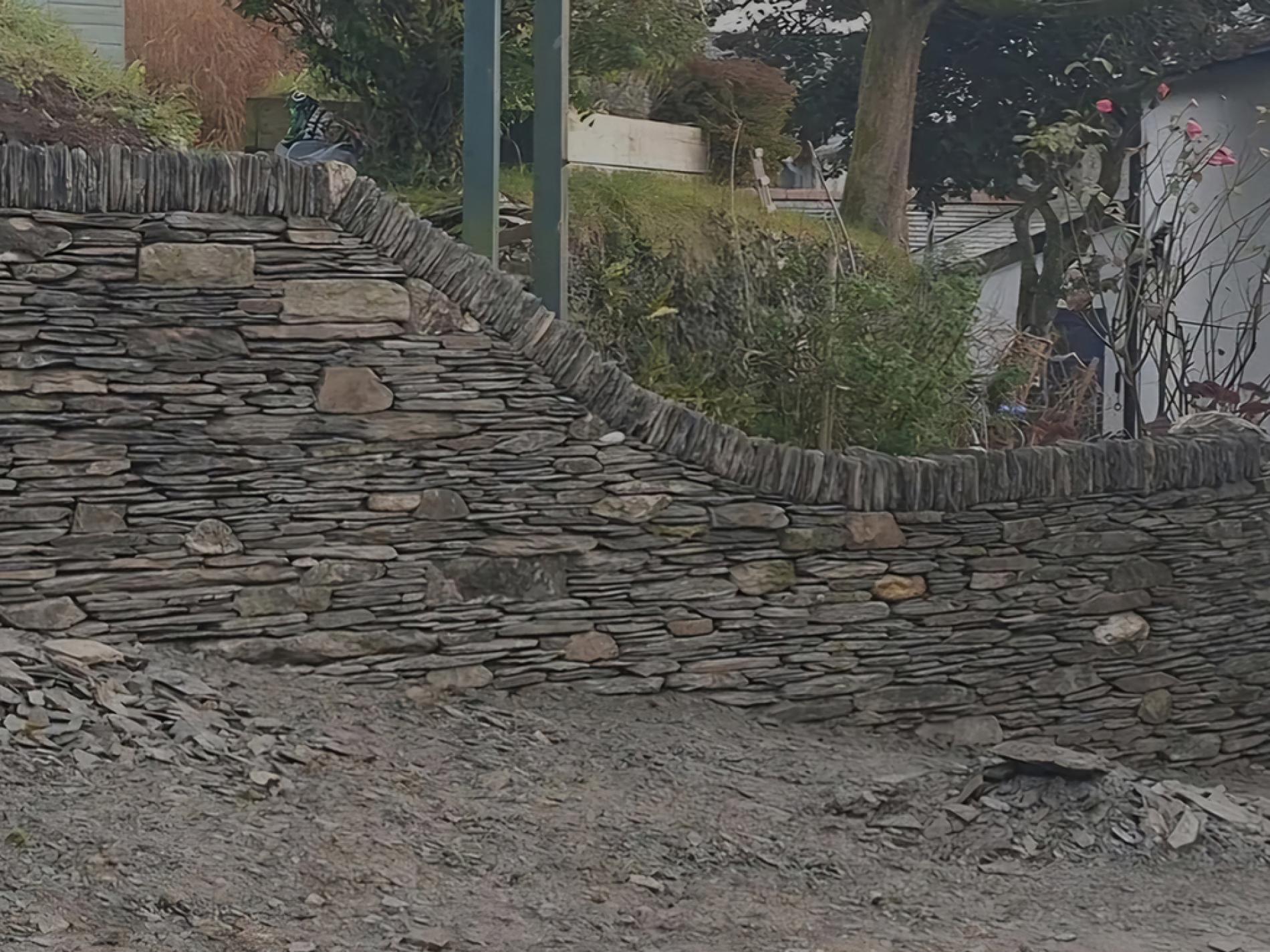 dry stone wall