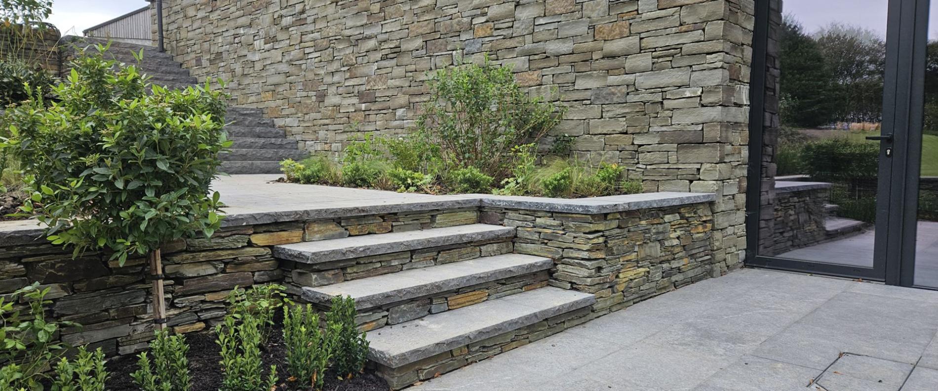 drystone walling in Devon